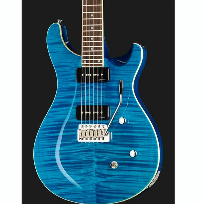 Harley Benton CST-24T P90 Ocean Flame w/Bag – photo 6