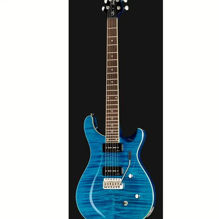 Harley Benton CST-24T P90 Ocean Flame w/Case – photo 4
