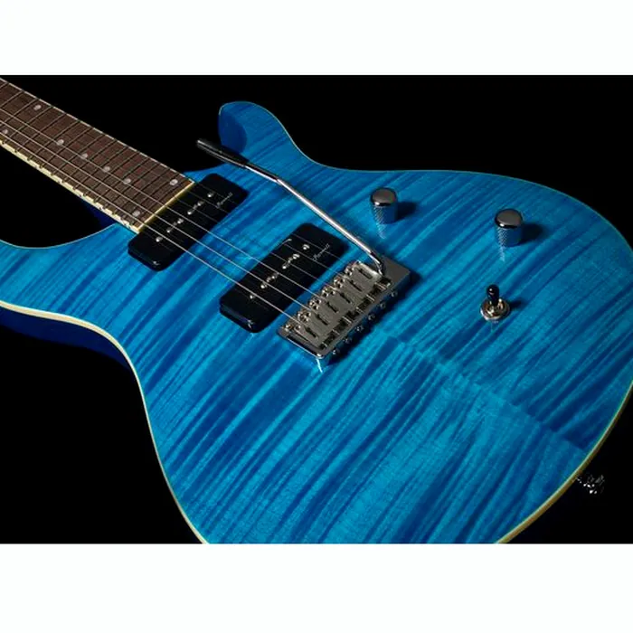 Harley Benton CST-24T P90 Ocean Flame w/Case – photo 10