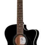 Guitare acoustique Harley Benton Custom Line CLA-16SCE BK | Test, Avis & Comparatif