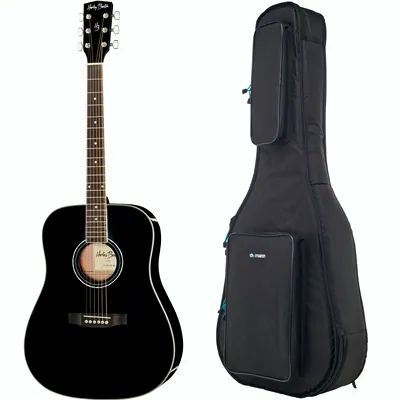 Harley Benton D-120LH BK Bundle
