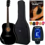 Guitare acoustique Harley Benton D120BK Bundle | Test, Avis & Comparatif