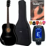 Guitare acoustique Harley Benton D120BK Bundle English | Test, Avis & Comparatif