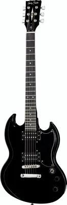 Harley Benton DC-200 BK Student Seri B-Stock