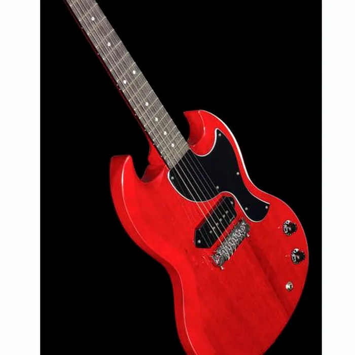 Harley Benton DC-60 Junior Faded Cherry – photo 12