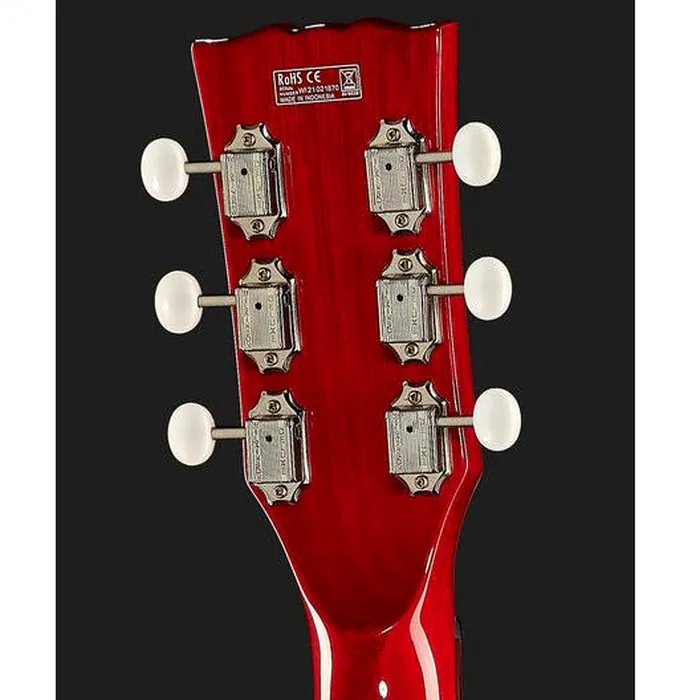 Harley Benton DC-60 Junior LH Faded Cherry – photo 9