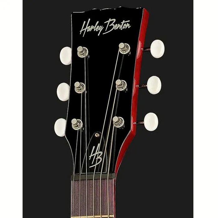 Harley Benton DC-60 Junior LH Faded Cherry – photo 8