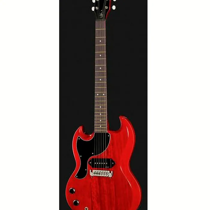 Harley Benton DC-60 Junior LH Faded Cherry – photo 4