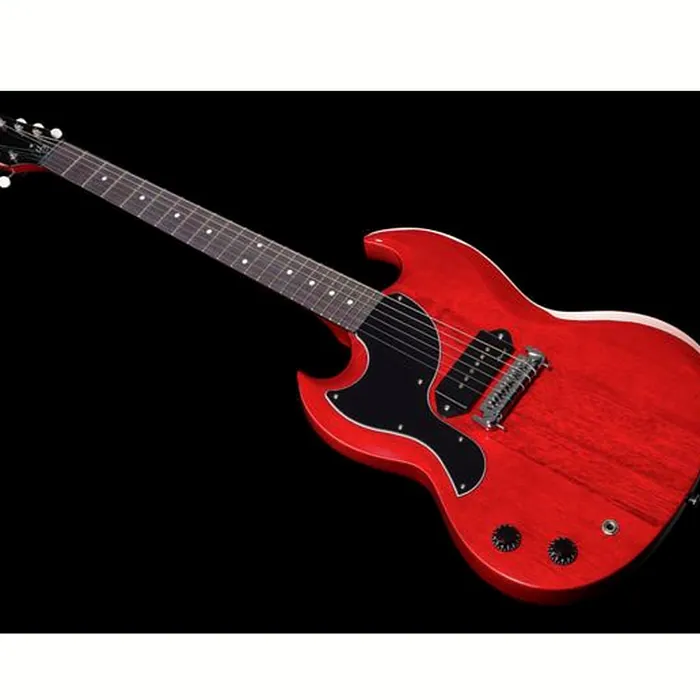Harley Benton DC-60 Junior LH Faded Cherry – photo 11