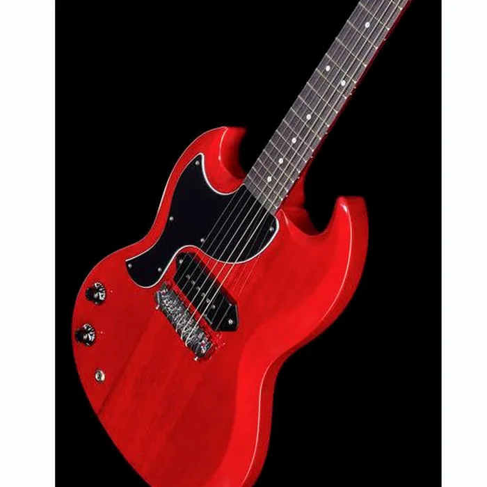 Harley Benton DC-60 Junior LH Faded Cherry – photo 12