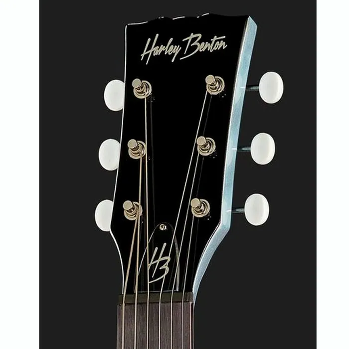 Harley Benton DC-60 Junior Pelham Blue – photo 8