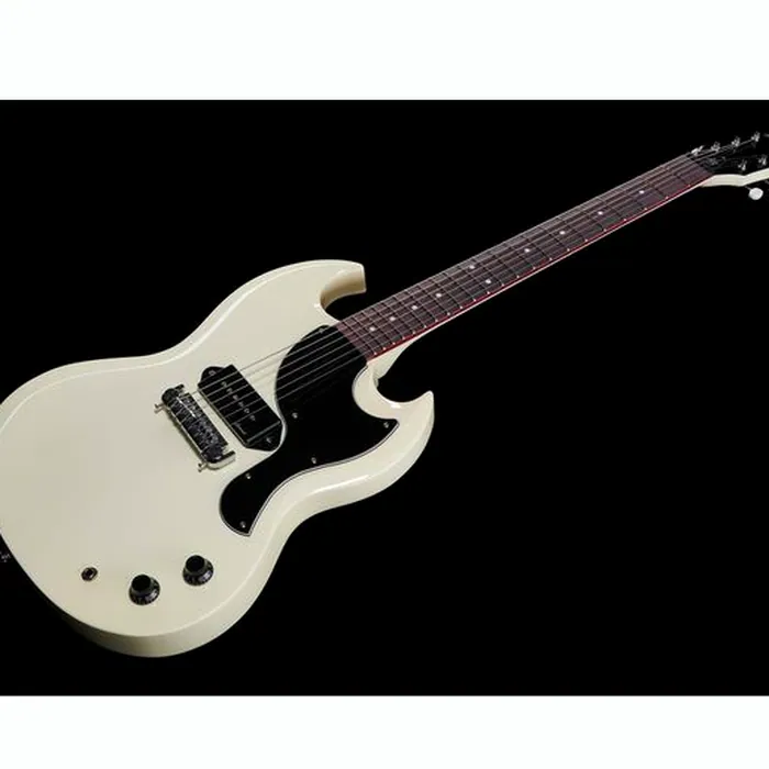 Harley Benton DC-60 Junior Polaris White – photo 11