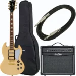 La guitare électrique Harley Benton DC-600 VI Vintage Serie Bundle | Test, Avis & Comparatif | E.G.L