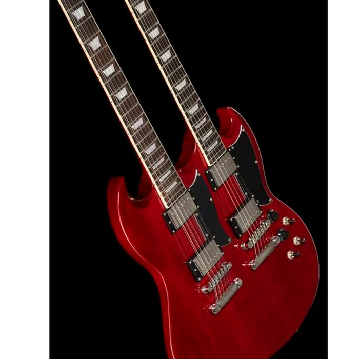 Harley Benton DC-Custom II 612 Cherry – photo 12