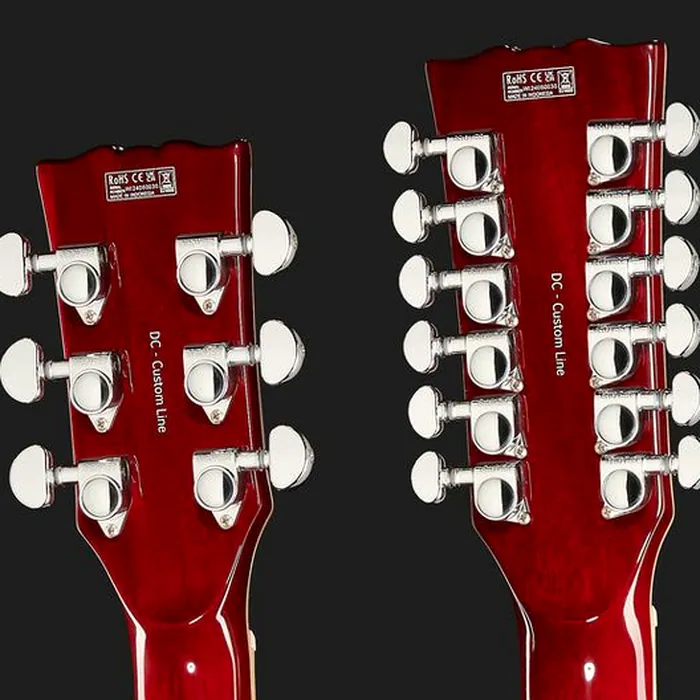 Harley Benton DC-Custom II 612 Cherry – photo 9