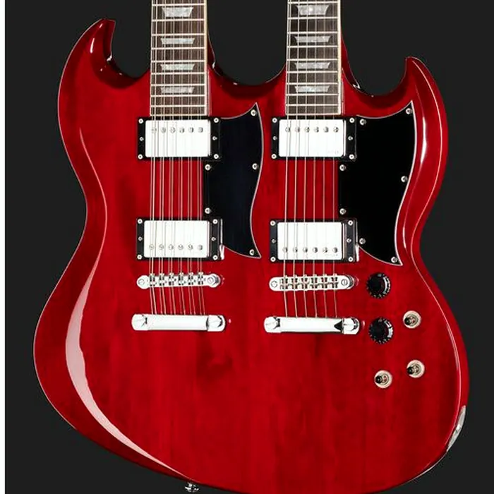 Harley Benton DC-Custom II 612 Cherry – photo 6