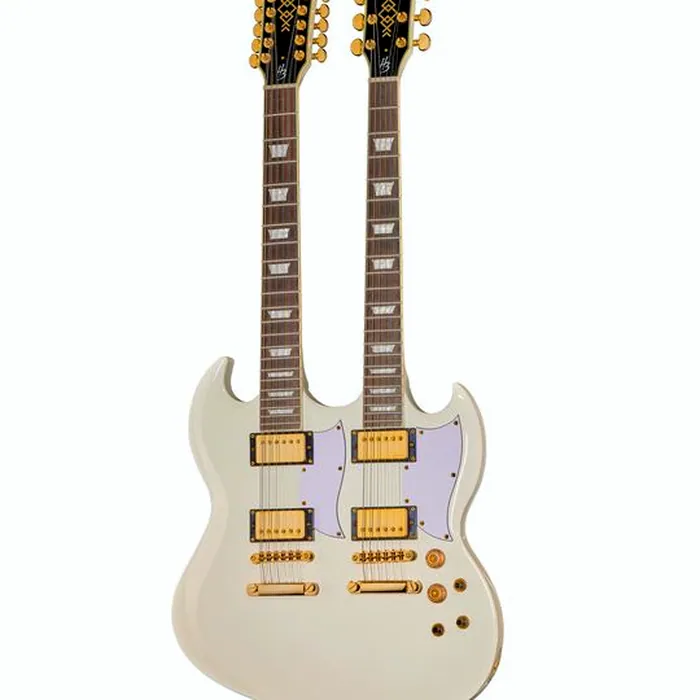 Harley Benton DC-Custom II 612 White – photo 2