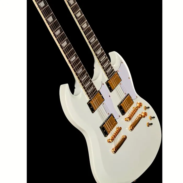 Harley Benton DC-Custom II 612 White – photo 12