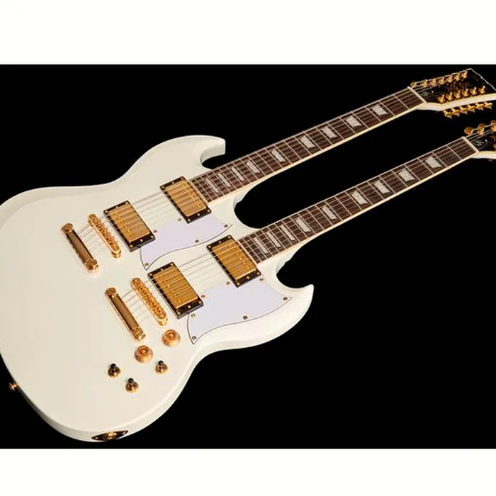 Harley Benton DC-Custom II 612 White – photo 11