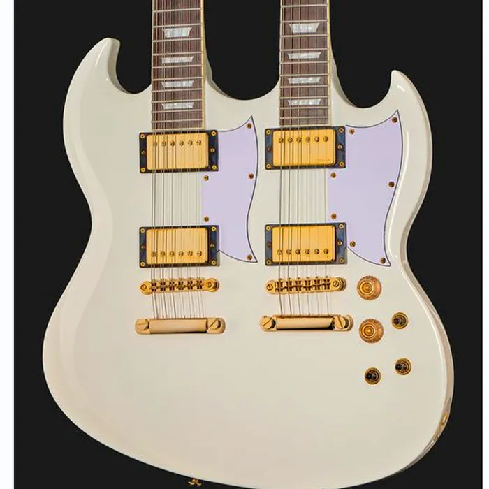 Harley Benton DC-Custom II 612 White – photo 6