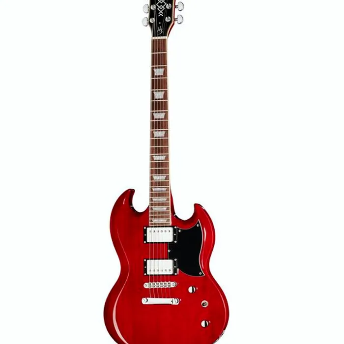 Harley Benton DC-Custom II Cherry – photo 2