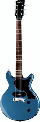 Harley Benton DC-Junior LTD Pelham Blue