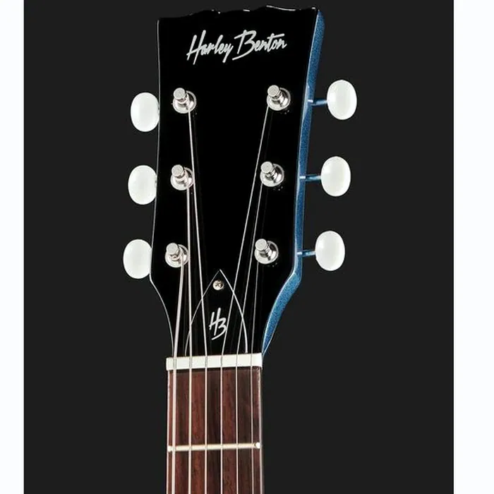 Harley Benton DC-Junior Pelham Blue w/Bag – photo 8