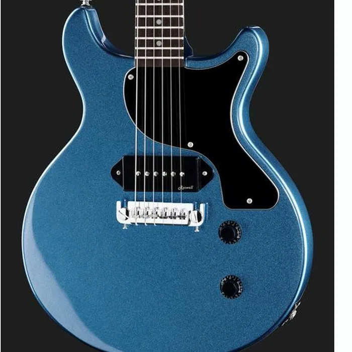 Harley Benton DC-Junior Pelham Blue w/Bag – photo 6