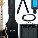 Avis basse électrique Harley Benton Enhanced MP-5MN Natural Set