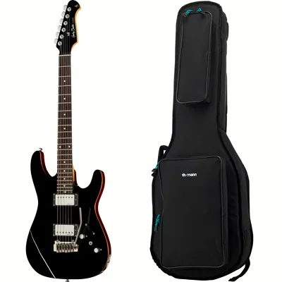Harley Benton Fusion-II HH EB BK Bundle