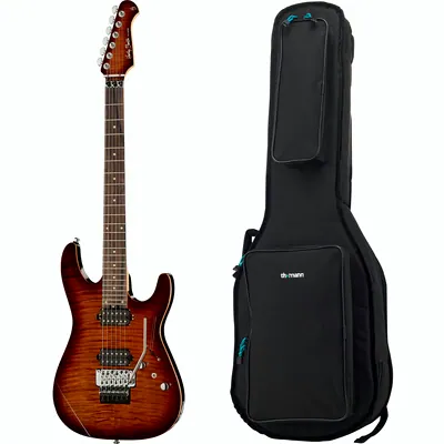 Harley Benton Fusion-II HH FR EB FBB Bundle