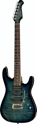 Harley Benton Fusion-II HSH EB FBLB