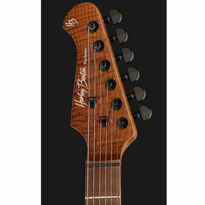 Harley Benton Fusion-III EMG HT Roasted SBK – photo 8