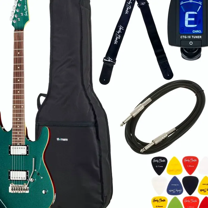 Harley Benton Fusion-III HH EB OCT Bundle – photo 2