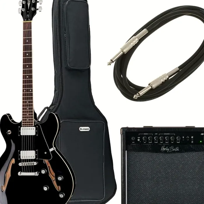 Harley Benton HB-35 BK Vintage Series Bundle – photo 2