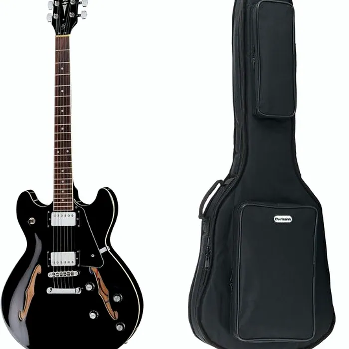 Harley Benton HB-35 BK Vintage Series w/Bag – photo 2