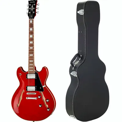 Harley Benton HB-35Plus Cherry Bundle