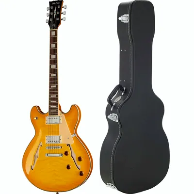 Harley Benton HB-35Plus Lemon Bundle