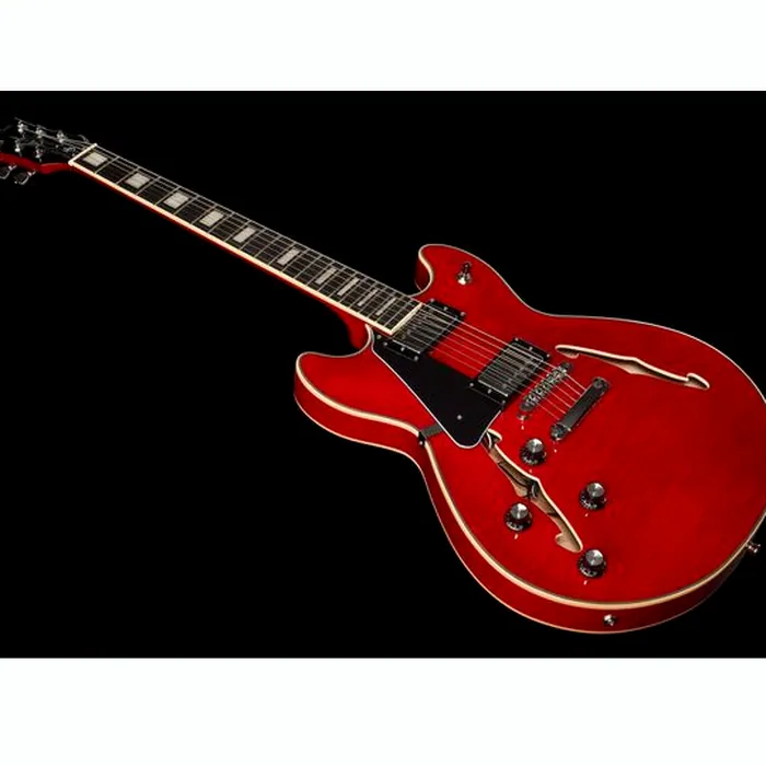 Harley Benton HB-35Plus LH Cherry w/Bag – photo 7