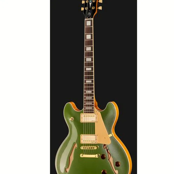 Harley Benton HB-35Plus Metallic Green – photo 4
