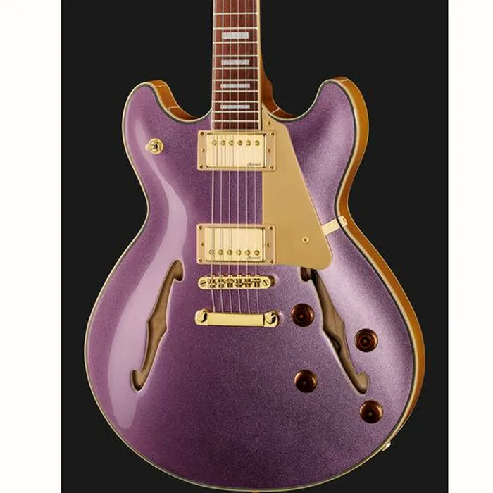 Harley Benton HB-35Plus Metallic Plum w/Bag – photo 6