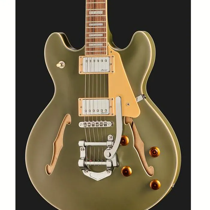 Harley Benton HB-35Plus Tremolo Olive Drab – photo 6