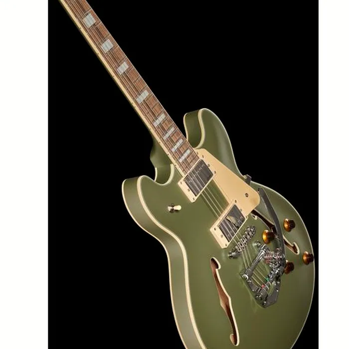 Harley Benton HB-35Plus Tremolo Olive Drab – photo 12
