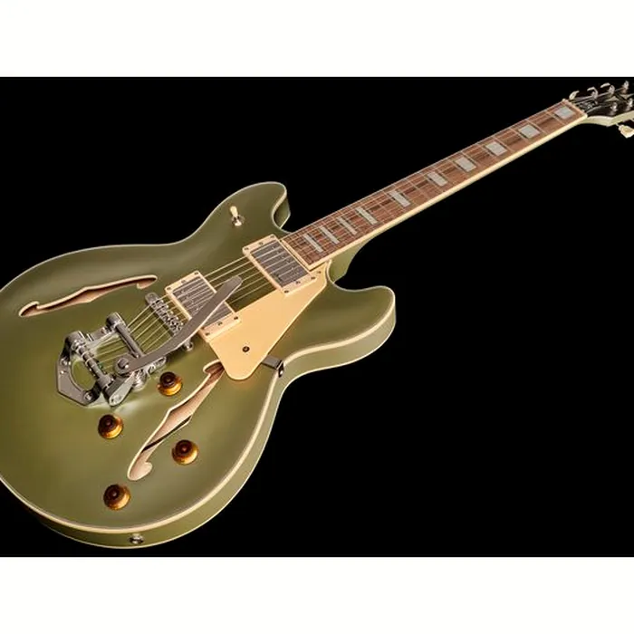 Harley Benton HB-35Plus Tremolo Olive Drab – photo 11