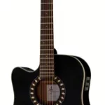Guitare acoustique Harley Benton HB Custom Line CLD-10SCE-LH BK | Test, Avis & Comparatif