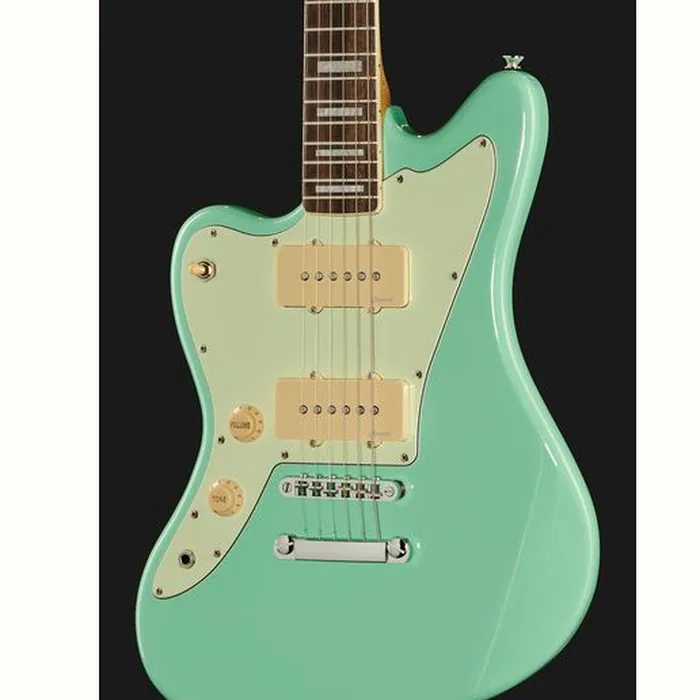 Harley Benton JA-60CC LH Seafoam Gree Bundle – photo 6