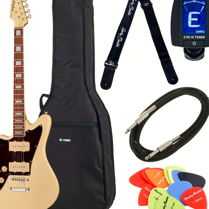Harley Benton JA-60LH OW Bundle – photo 2