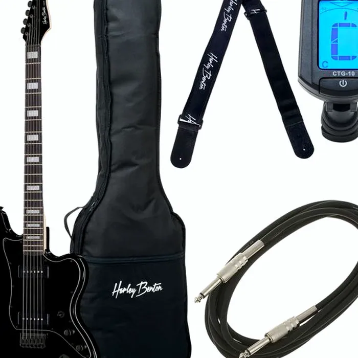 Harley Benton JA-Baritone BK Bundle – photo 2