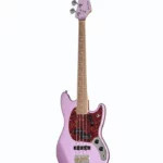 Avis basse électrique Harley Benton MV-4MSB Burgundy Mist