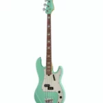 Avis basse électrique Harley Benton MV-4P Seafoam Green